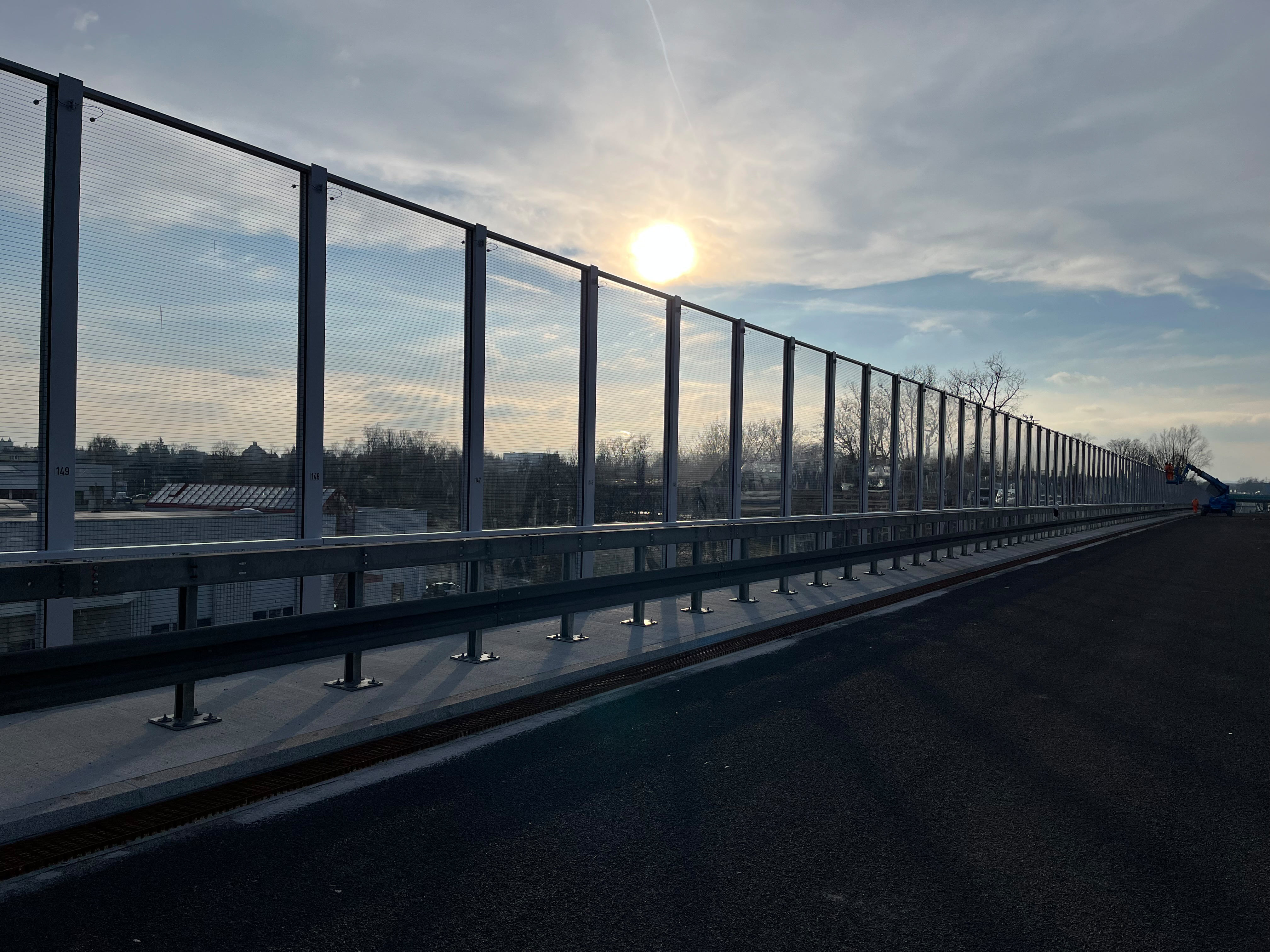Moderner Lärmschutz für Ersatzneubau der Hochbrücke Memmingen 