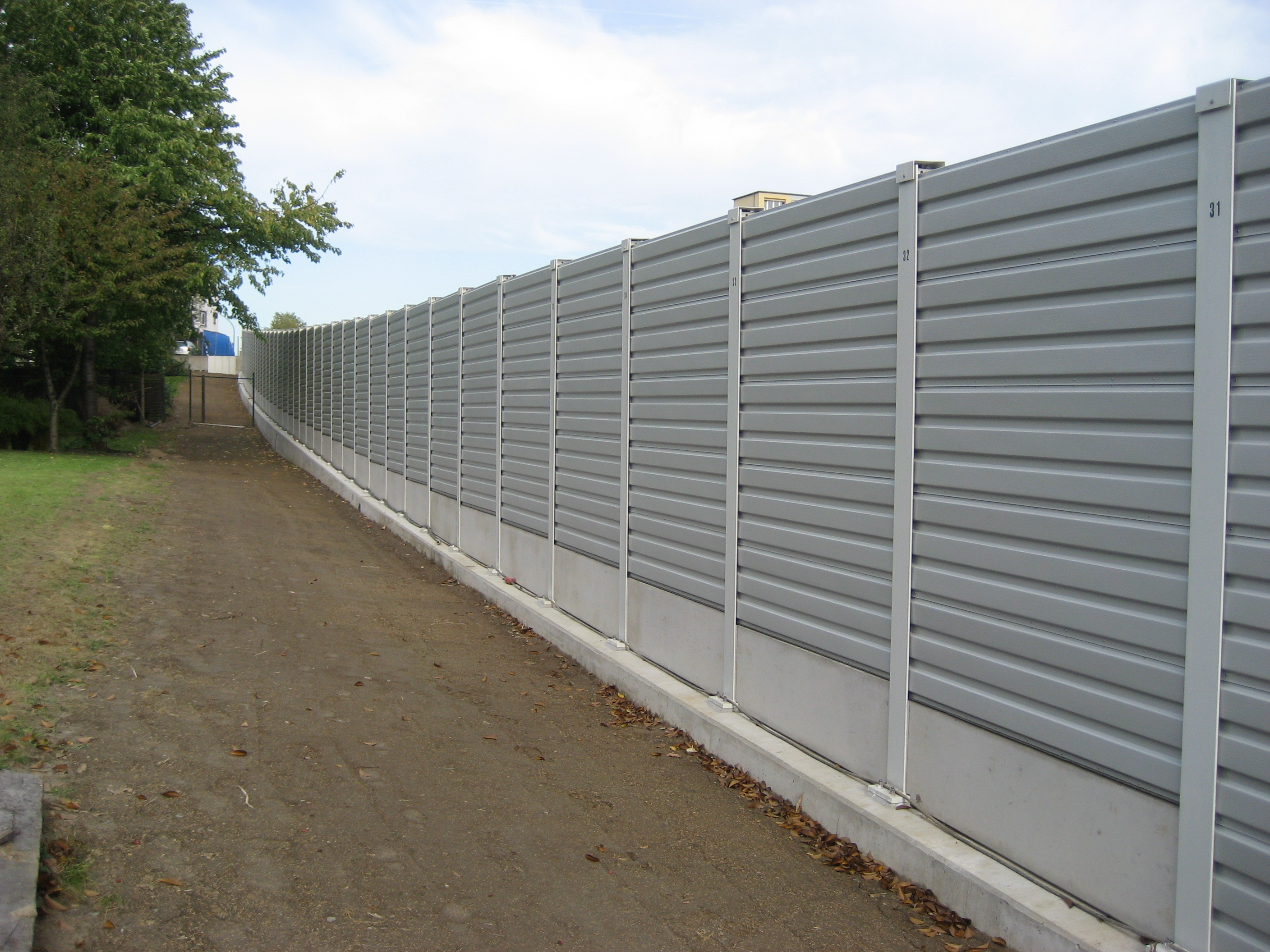Sanierung Lärmschutzwand in Rekordzeit